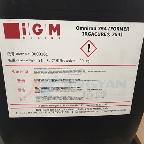 艾堅蒙光引發(fā)劑IGM Omnirad 754光引發(fā)劑性能特點